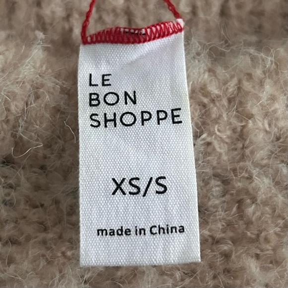 Le Bon Shoppe Envie Chunky Textured Slouchy Crewneck Sweater. - Picture 4 of 8